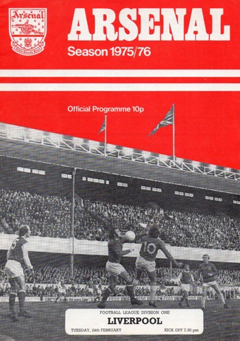 Match programme